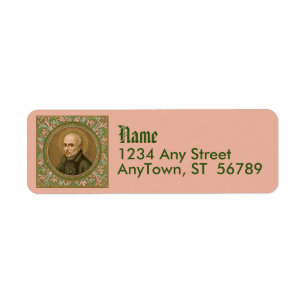 Etiqueta San Ignacio de Loyola (BK 050) (Estilo 2)