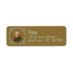 Etiqueta San Ignacio de Loyola (BK 050) (Estilo 2)