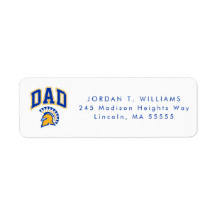 Etiqueta San Jose State Spartans Dad