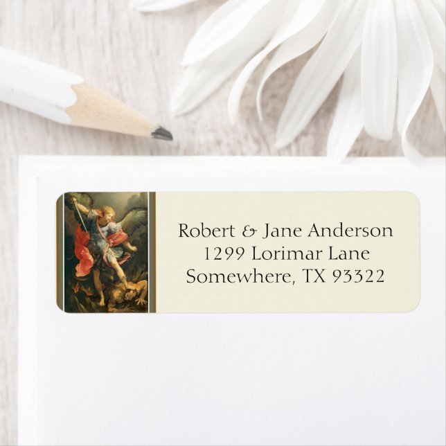 Etiqueta San Miguel el Arcángel Religioso (In situ)