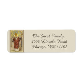 Etiqueta San Nicolás de Myra Bishop