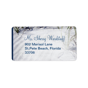 Etiqueta Sandy Beach Wedding 2