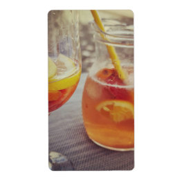 Etiqueta Sangria and Sunshine