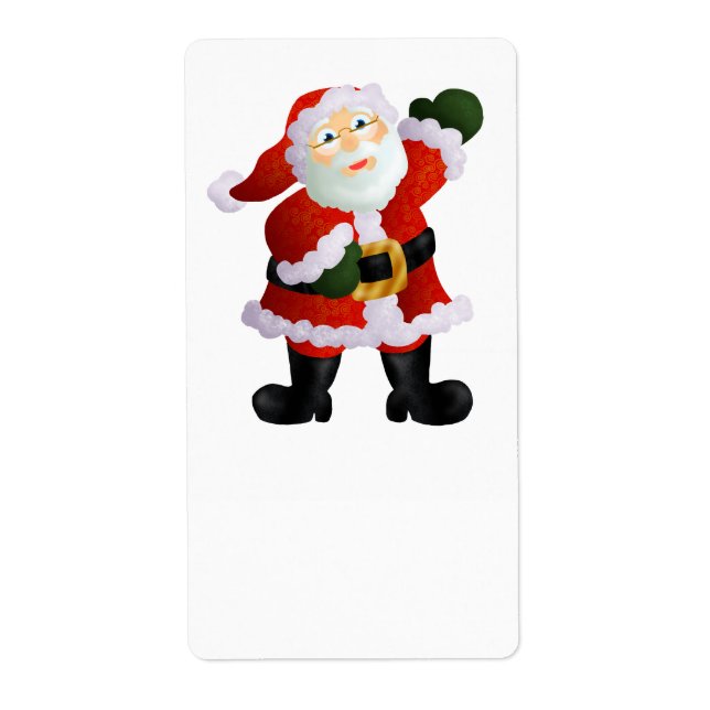Etiqueta Santa (Frente)