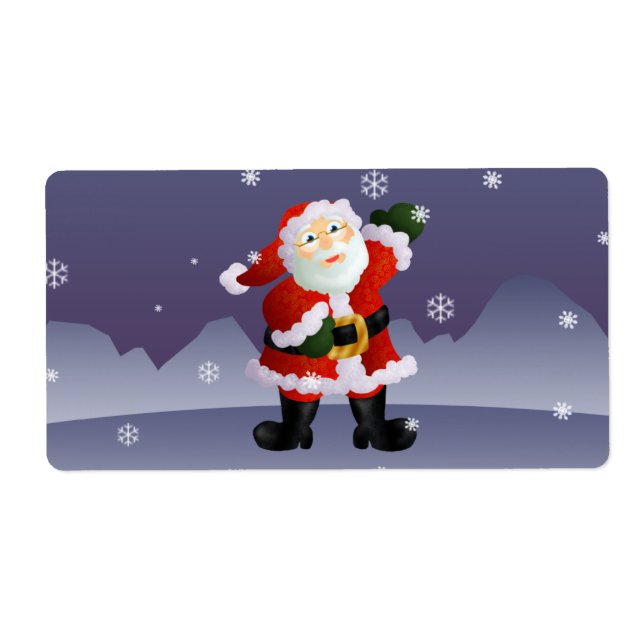Etiqueta Santa (Frente)