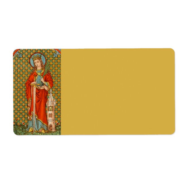 Etiqueta Santa Bárbara   (JP 01) (Frente)