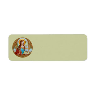 Etiqueta Santa Cecilia de Roma (BK 003)