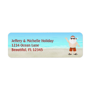 Etiqueta Santa Cuta en la dirección de vacaciones de los Na