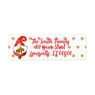 Etiqueta Santa Gnome
