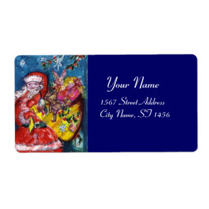 ETIQUETA SANTA, NAVIDADES REGALOS Y JUGUETES