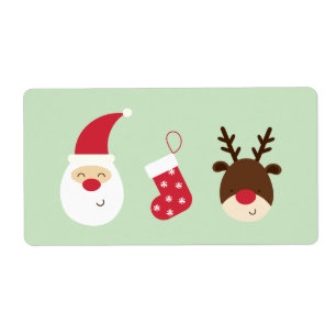 Etiqueta Santa, Navidades sembrando y renos