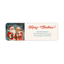 Santa Sra. Claus Feliz Navidad