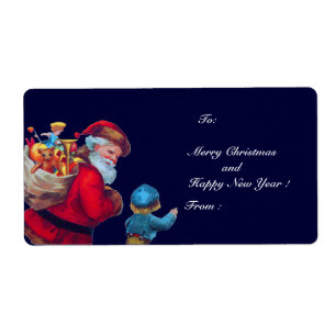 ETIQUETA SANTA VINTAGE 2