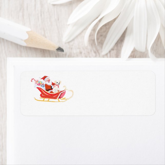 Etiqueta Santa y amigos (In situ)