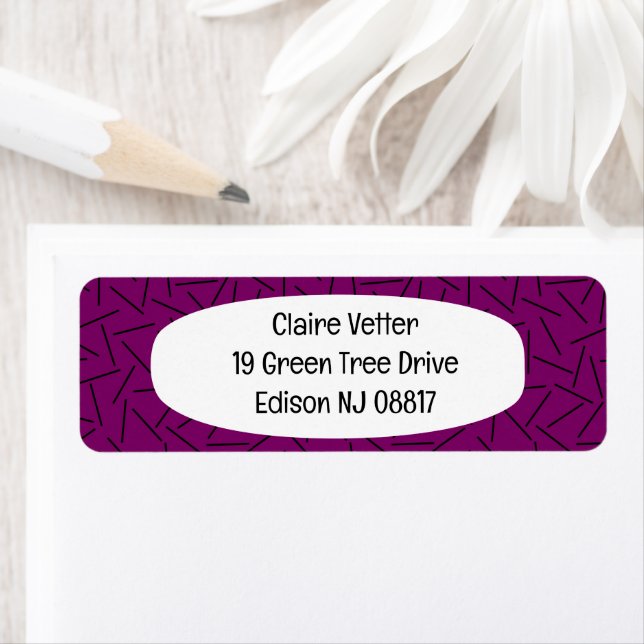 Etiqueta Sashiko-esque (In situ)