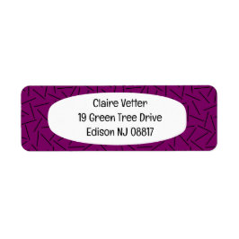 Etiqueta Sashiko-esque