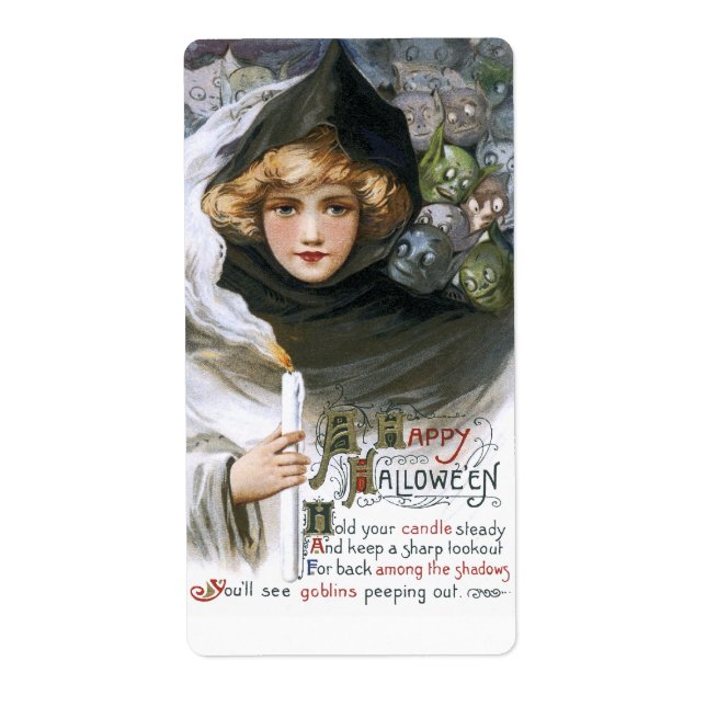 Etiqueta Schmucker: Goblins en el fondo (Frente)