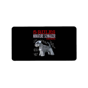 Etiqueta Schnauzer  5 Normas Para Los Propietarios De Schna