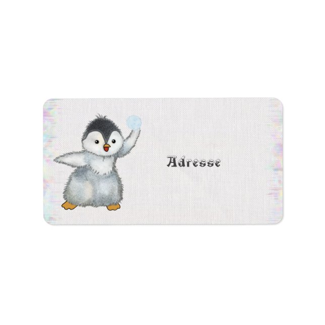 Etiqueta Schneeballschlacht (Frente)