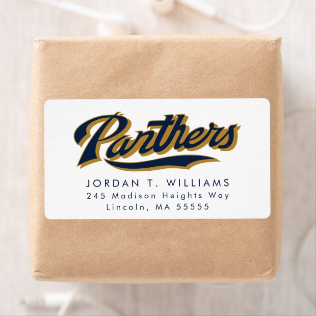 Etiqueta Script FIU Panthers (In situ)