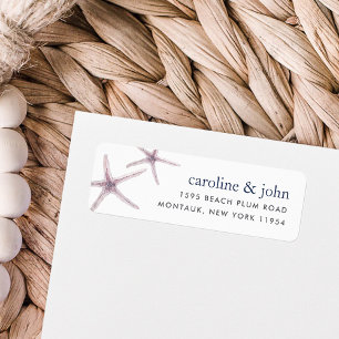 Etiqueta Sea Star Return Address