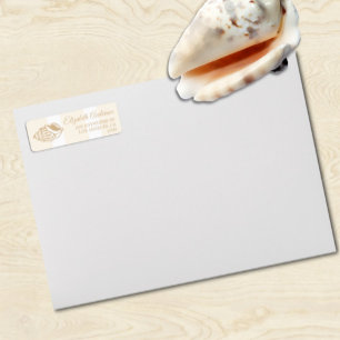 Etiqueta Seashells & Wedding Bells Despedida de soltera