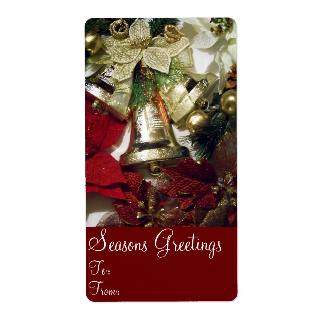 Etiqueta Seasons Greetings #3_ (Frente)
