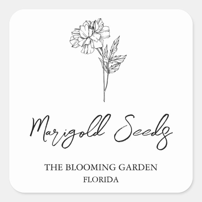 Etiqueta Semillas de oro (Anverso)