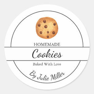 Etiqueta sencilla de cocina casera