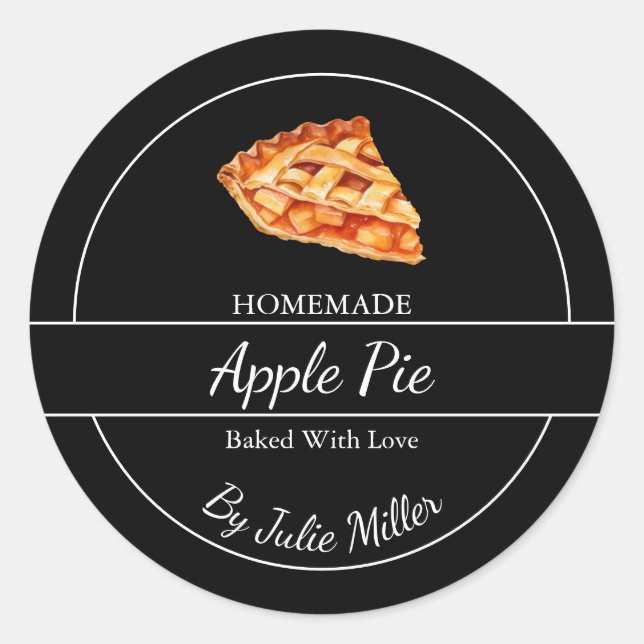 Etiqueta sencilla de papel casero (Anverso)