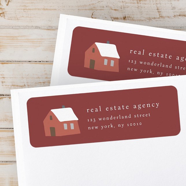 Etiqueta Sencilla Moda moderna Dirección de negocios inmobi (Subido por el creador)