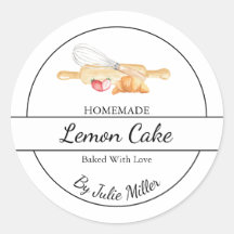 Etiqueta sencilla para hacer cola casera