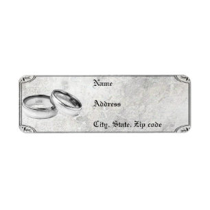 Etiqueta Sencillo y elegante