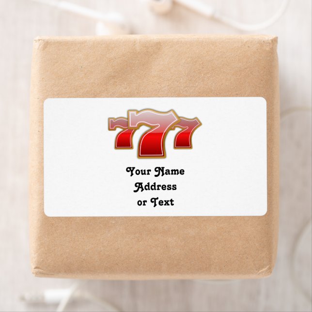 Etiqueta Séptimos afortunados - Chaqueta de Máquina Tragape (In situ)