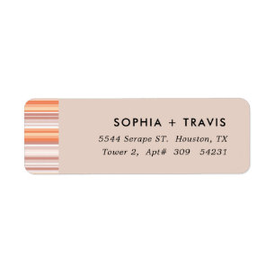Etiqueta Serape Fall Season Strips