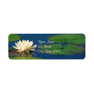Etiqueta Serenity Water Lily
