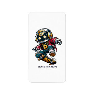 Etiqueta Serie de Skate Street Style