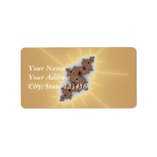 Etiqueta Serpus - Fractal Art