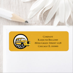 Etiqueta Servicio de taxi
