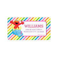Sesame Street | Elmo Girls Rainbow Striped