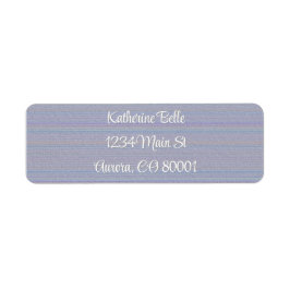 Etiqueta Shades of Lavender Horizontal Stripe Textured Look