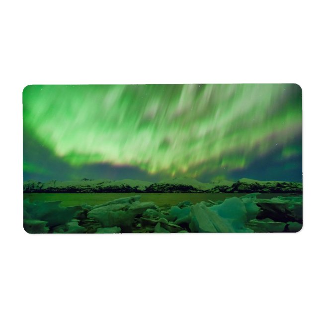 Etiqueta Shimmering Aurora (Frente)