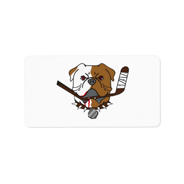 Etiqueta SHORESY Sudbury Bulldogs (Frente)