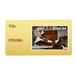 Etiqueta Shrubbery