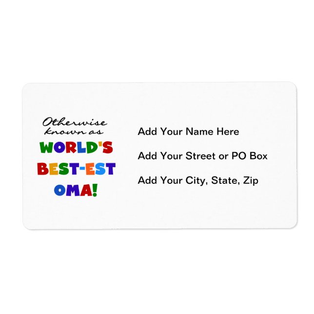 Etiqueta Si no conocido como las camisetas y regalos del (Frente)