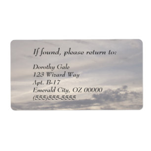 Etiqueta Si se encuentra, vuelva a