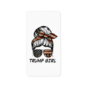 Etiqueta Sí, soy un Chica de Trump que lo supere - eleccion