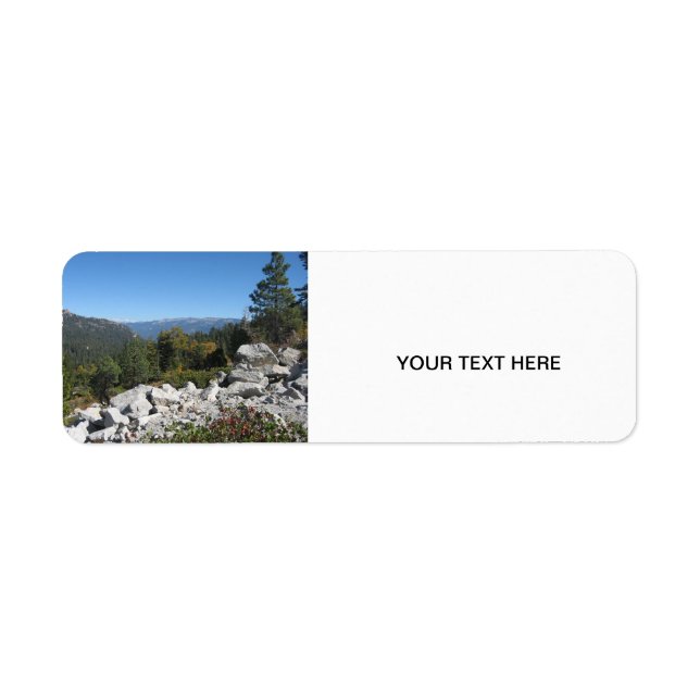 Etiqueta Sierra Nevada (Frente)