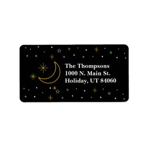 Etiqueta SILENT NIGHT / Christmas Labels