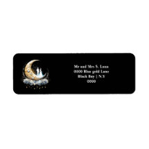 Silueta nublada de nubes celestiales nupciales con